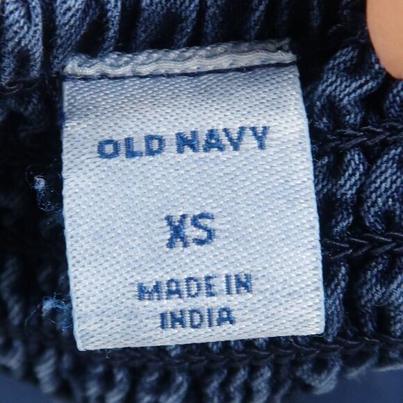 OLD NAVY BLUE DENIM SPAGHETTI STRAP ROMPER WITH POCKETS SIZE XS - Picture 2 of 8